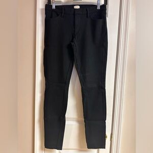 I. Crew Black Skinny Jeans